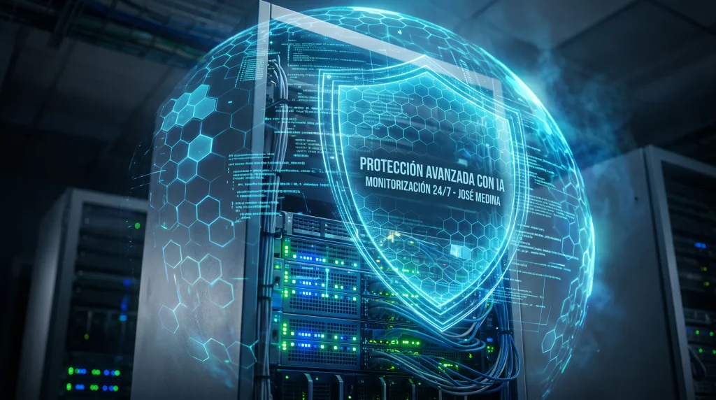 Servidores protegidos por un escudo digital: mantenimiento y seguridad web WordPress